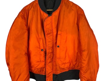 Vintage Alpha Industries MA-1 Flight Jacket Bomber Jacket - Etsy