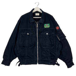 00s archive Bomber jacket parachute y2k jacket bomber - Store Hot UK