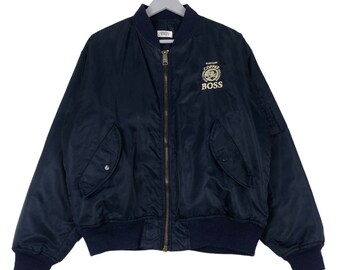 BOSS COFFEE MA-1ジャケット SUNTORY BOSS COFFEE MA-1 ジャケット ボスジャン - メルカリ