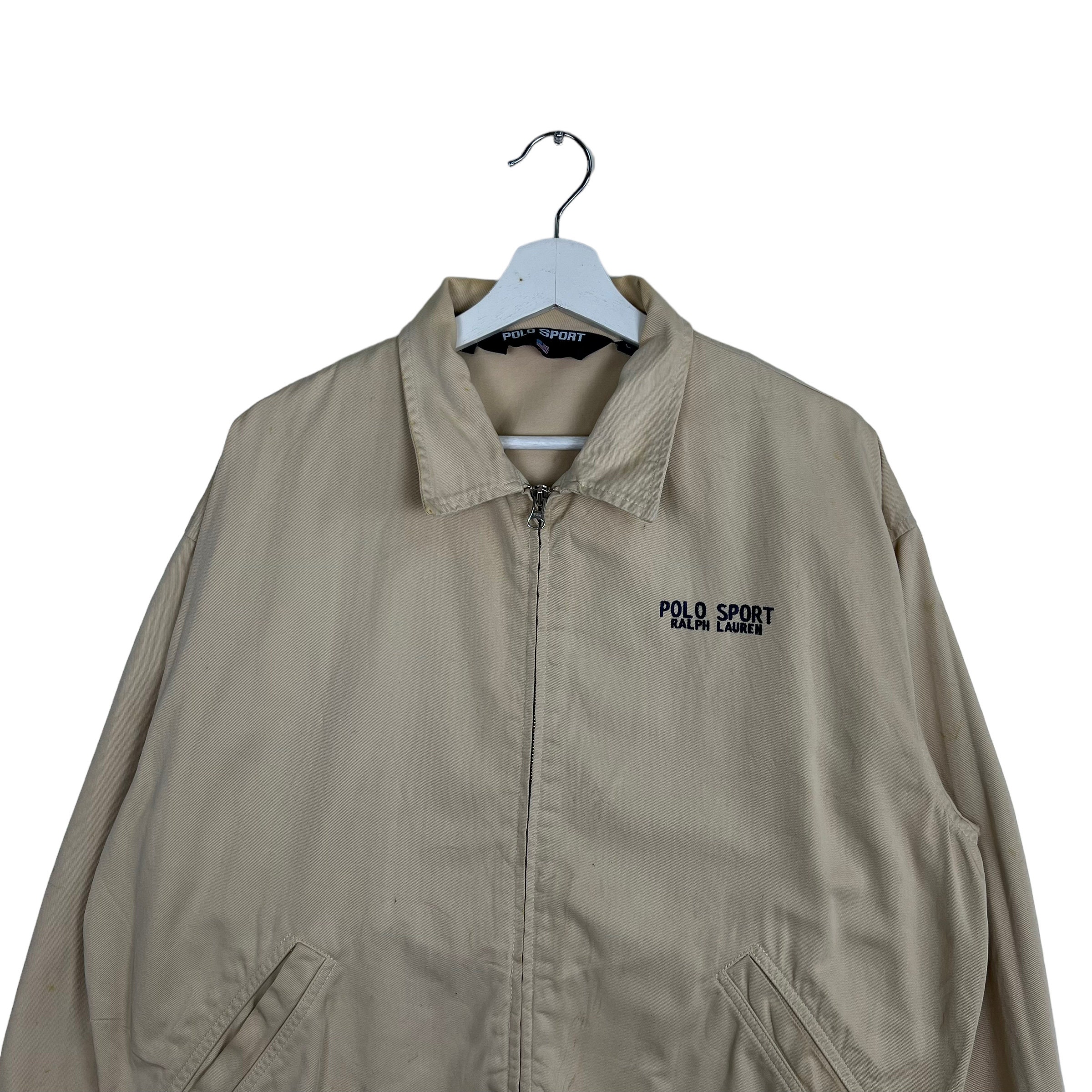 【美品】vintage polo Ralph Lauren ジャケット　Lサイズ Vintage Polo Sport Ralph Lauren Harrington Jacket - Size L - Etsy