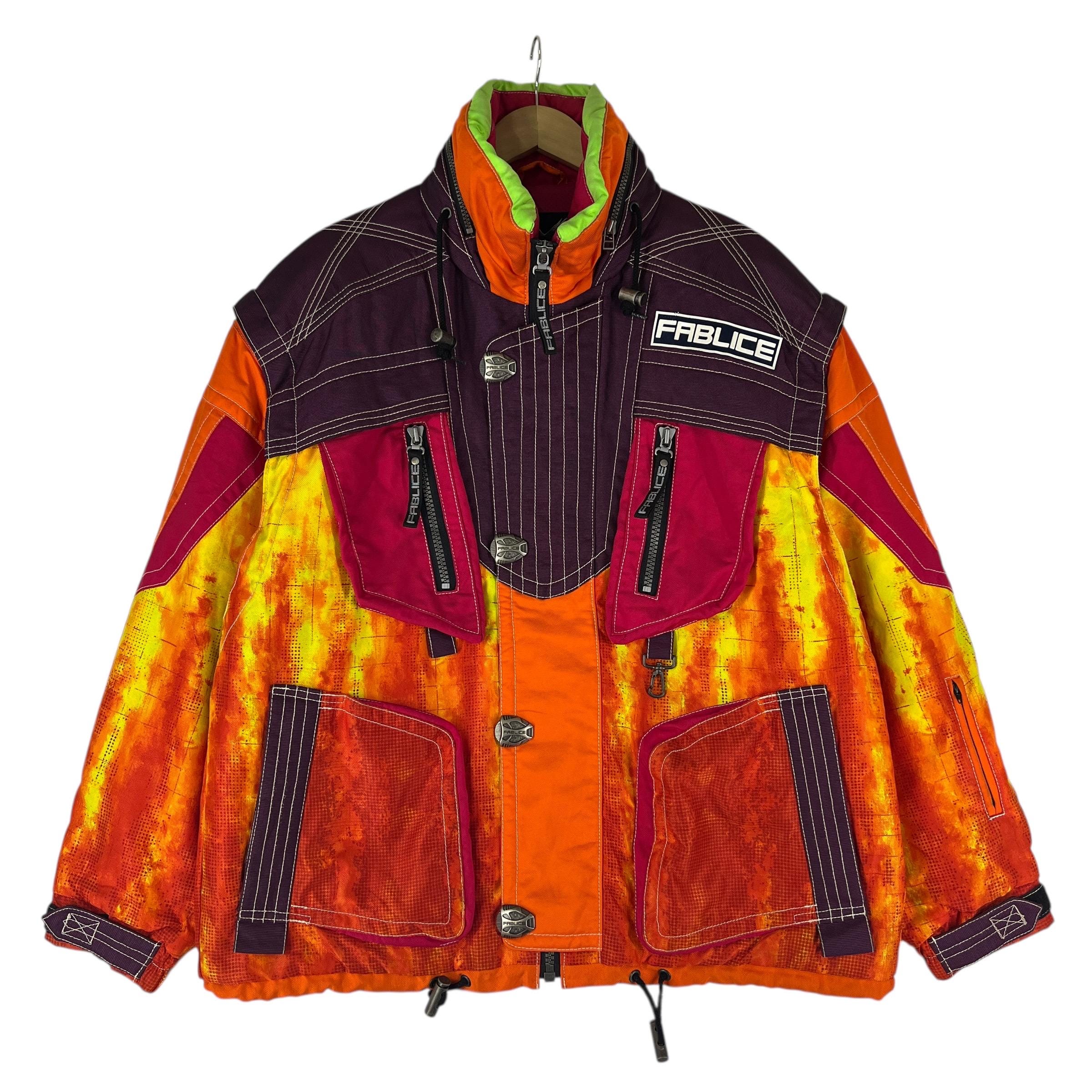 ジャケット・アウター 00s fablice shell ski jacket y2k archive 00s fablice shell ski jacket y2k archive