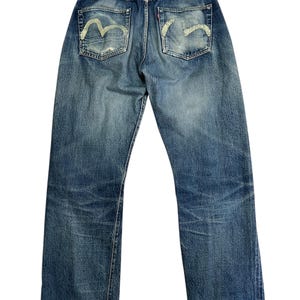 90s Vintage Evisu No 1 Special Denim Jeans ( Waist 28 ) - Etsy