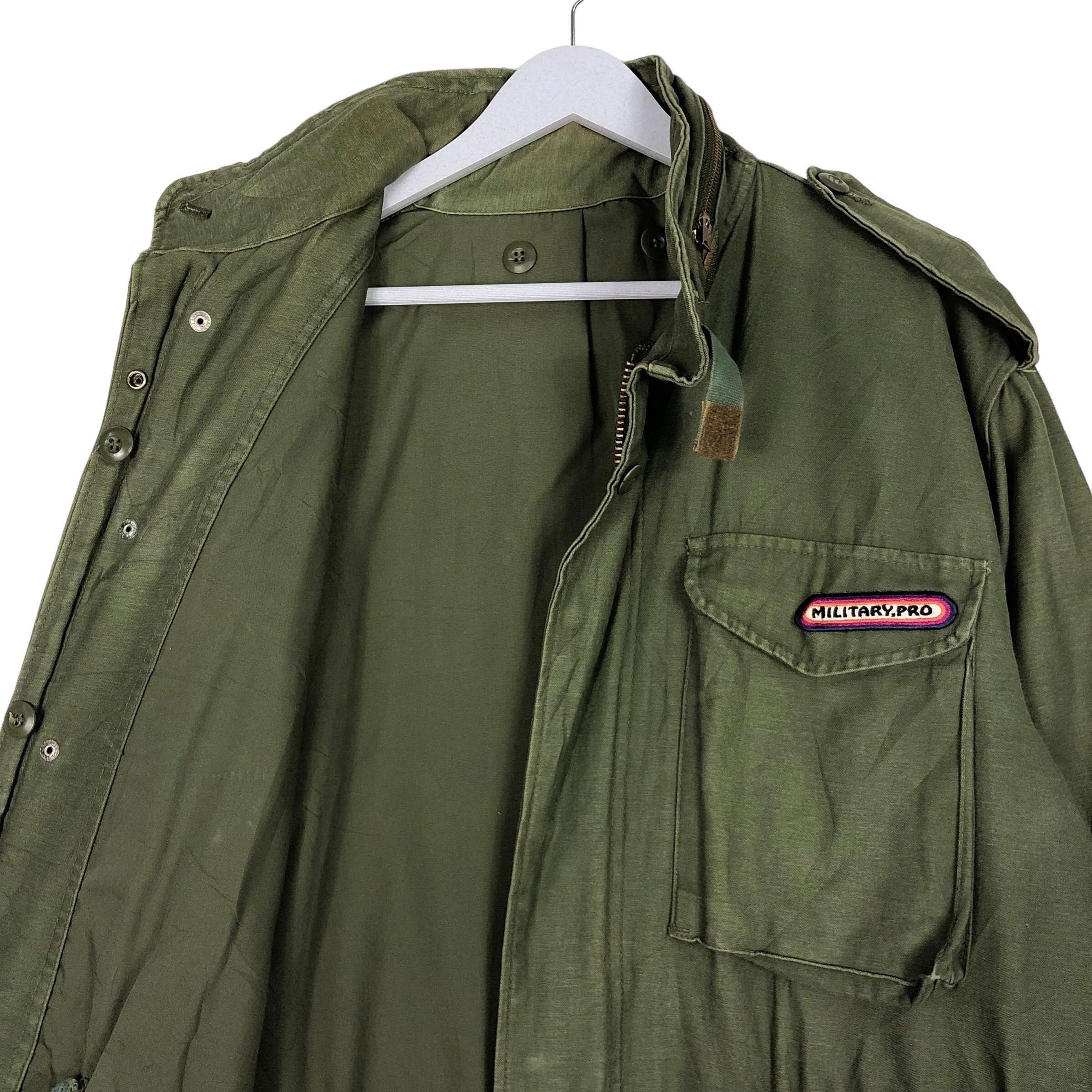 80s military m65 scovill ファティーグジャケット　古着 vintage 80s alpha industries military m65 jacket scovill | eBay