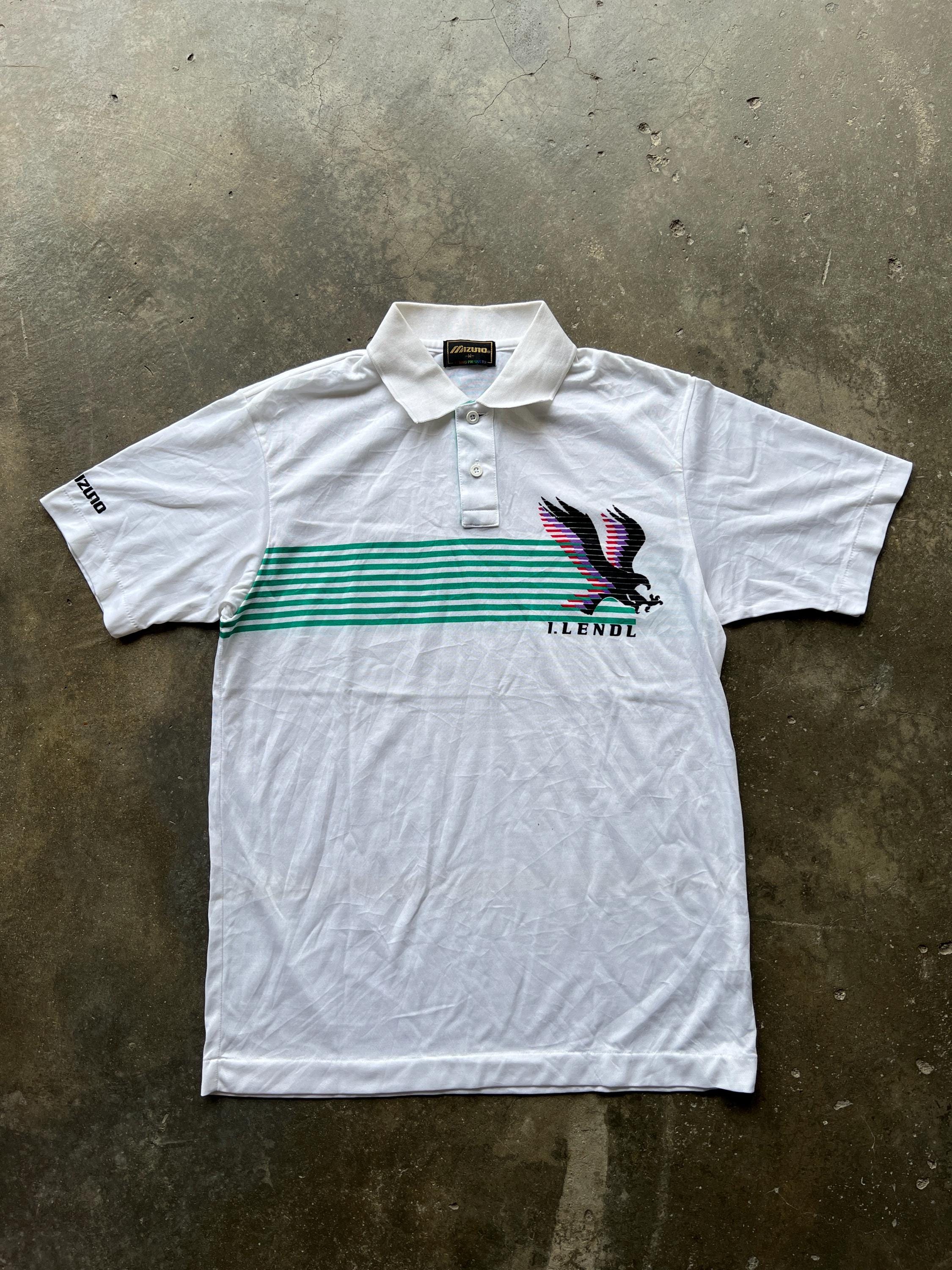 MIZUNO ミズノ イワン・レンドル テニスウェア ポロシャツ ヴィンテージ Mizuno ivan lendl - Etsy 日本