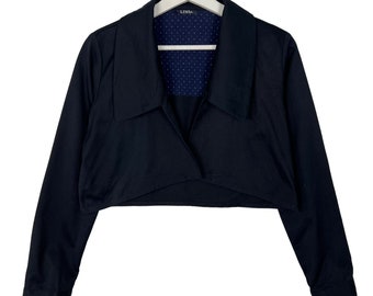 Limi Feu Yohji Yamamoto Cropped Jacket Made In Japan - Size S