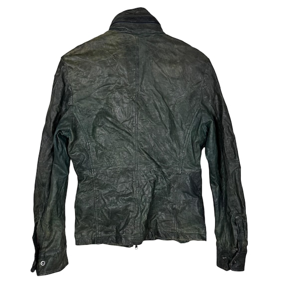 Scartish Highstreet Sheepskin Leather Avantgarde Bono Jacket Moto