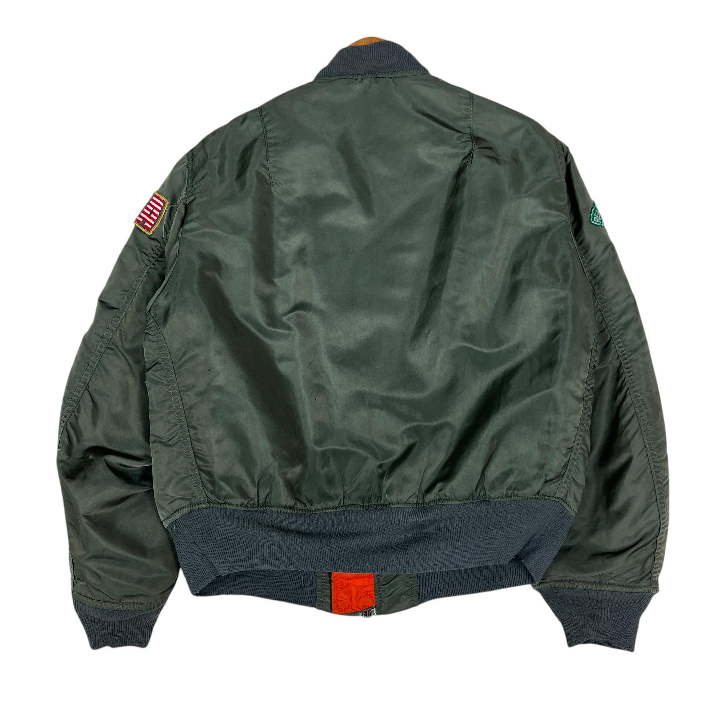 90s alpha USA製　reversible ma-1 jacket Buy 80s 90s Vintage Alpha MA-1 Reversible Bomber Jacket Made in