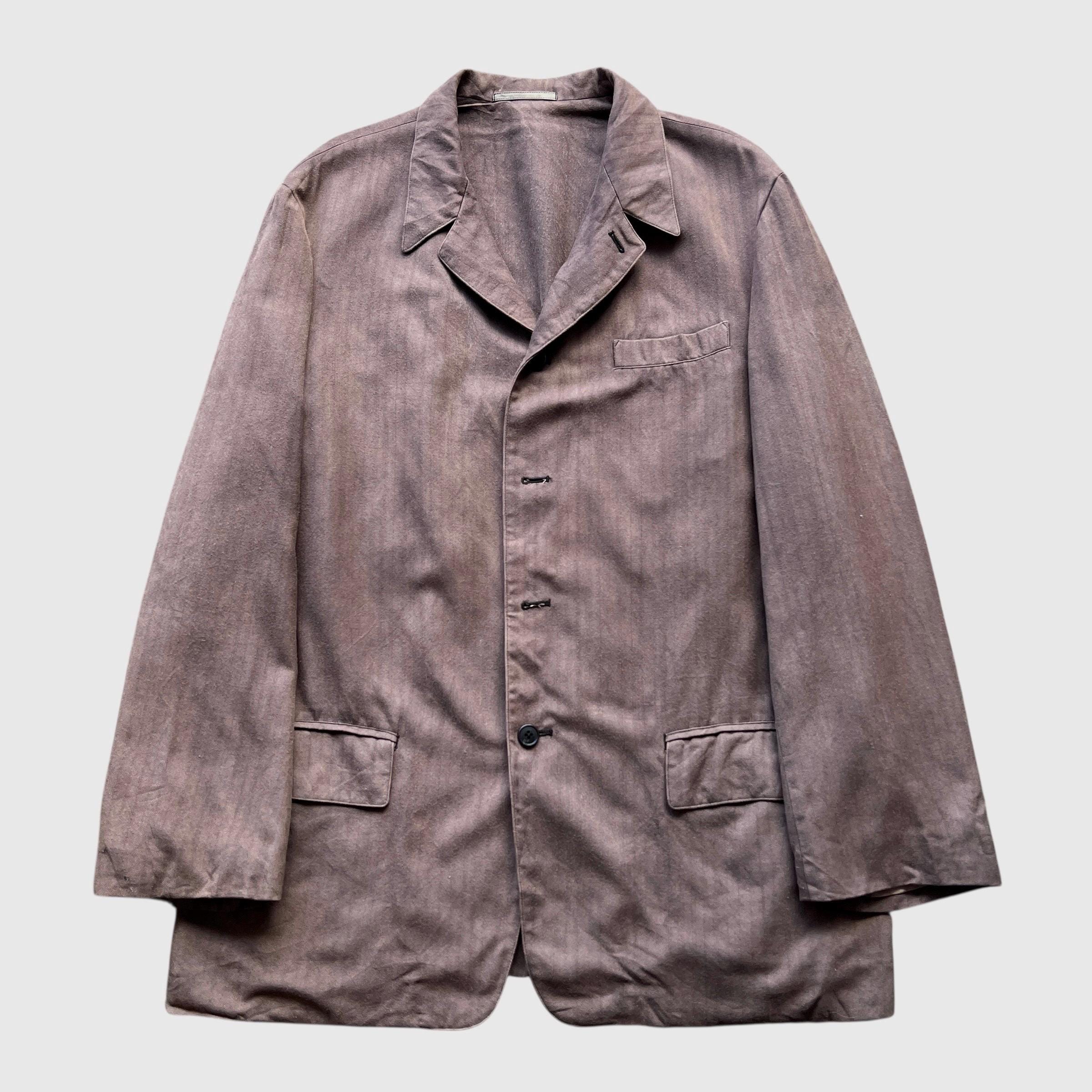 Y's For Men ヨウジヤマモト レーヨン ワークジャケット、日本製