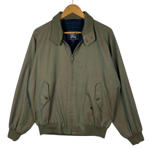 Vintage 90s Burberry Harrington Jacket | Best Vintage