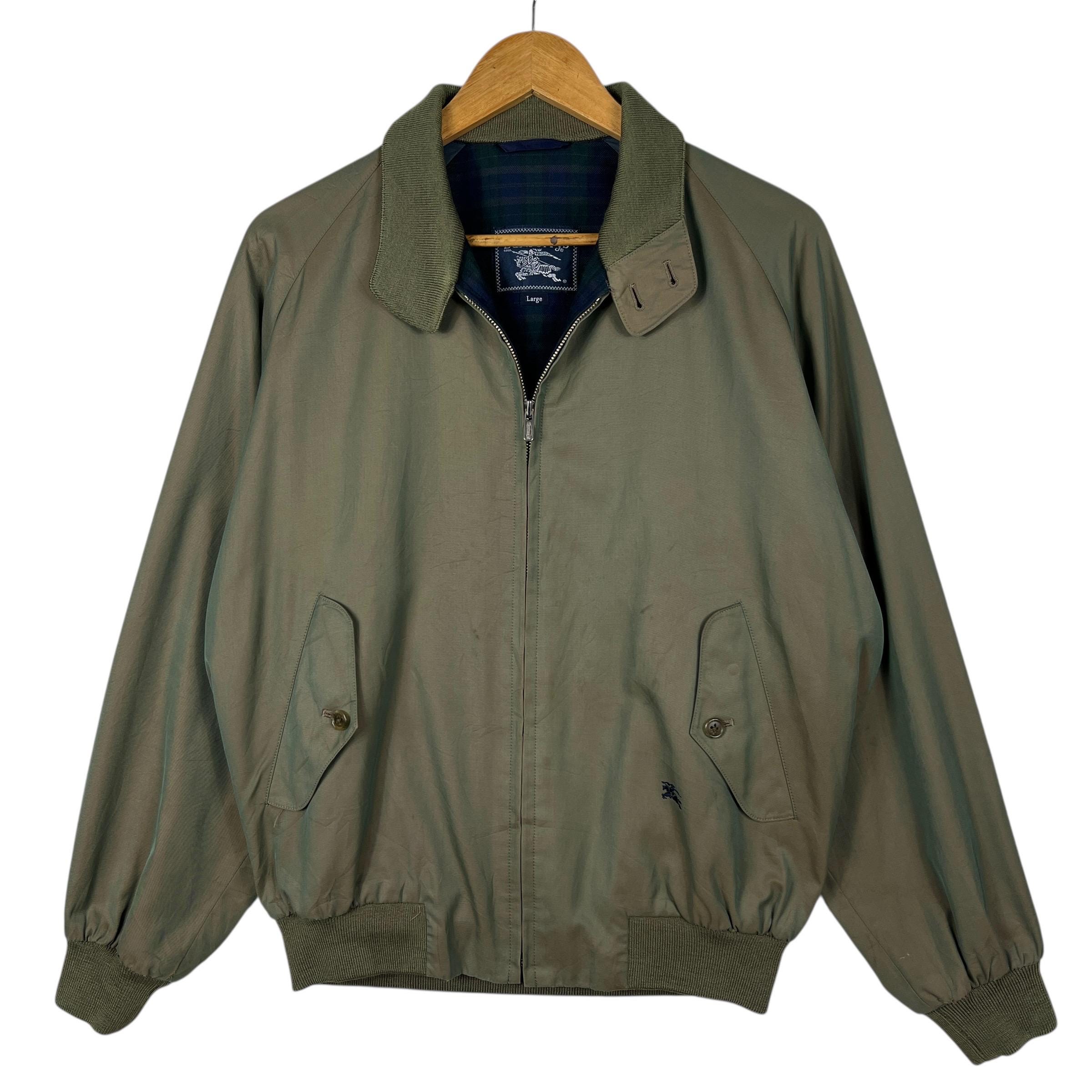 80s 90s Vintage Burberrys Harrington Jacket / Made in Japan - Size