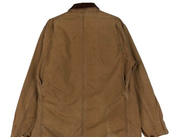 Vintage Carhartt Chore Jacket: 70s-80s Duck Canvas Workwear - Etsy