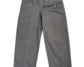 Vintage 80-tal Comme Des Garcons Homme bomullsbyxor - Tillverkad i Japan