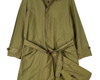 Gabardina vintage Polo Ralph Lauren con cinturón talla S