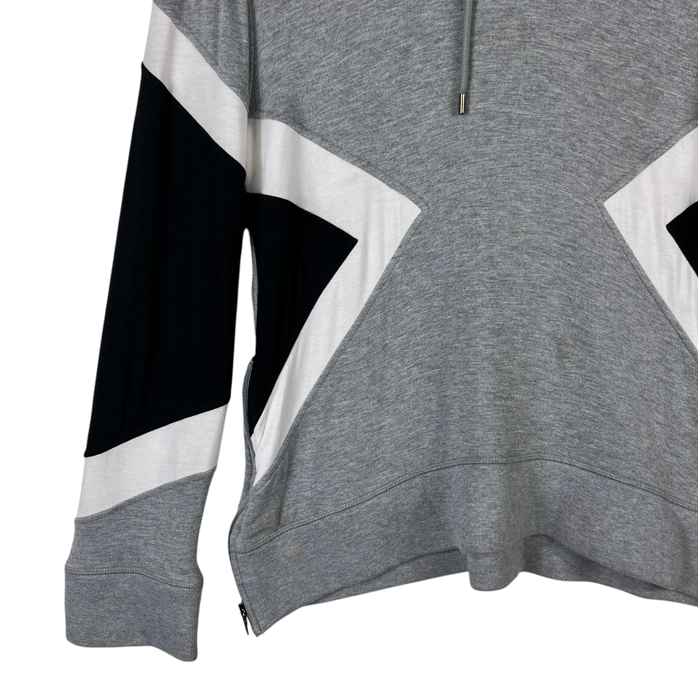 Neil Barrett Slim Fit Modernist Hoodie Zipper Made in Portugal