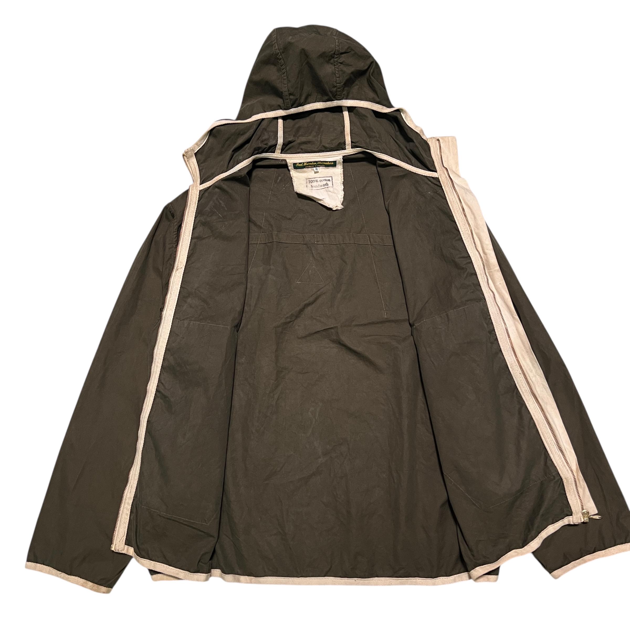 ジャケット・アウター paul harnden / cagoule Paul Harnden Shoemakers Green Military Ventile Cagoule Jacket
