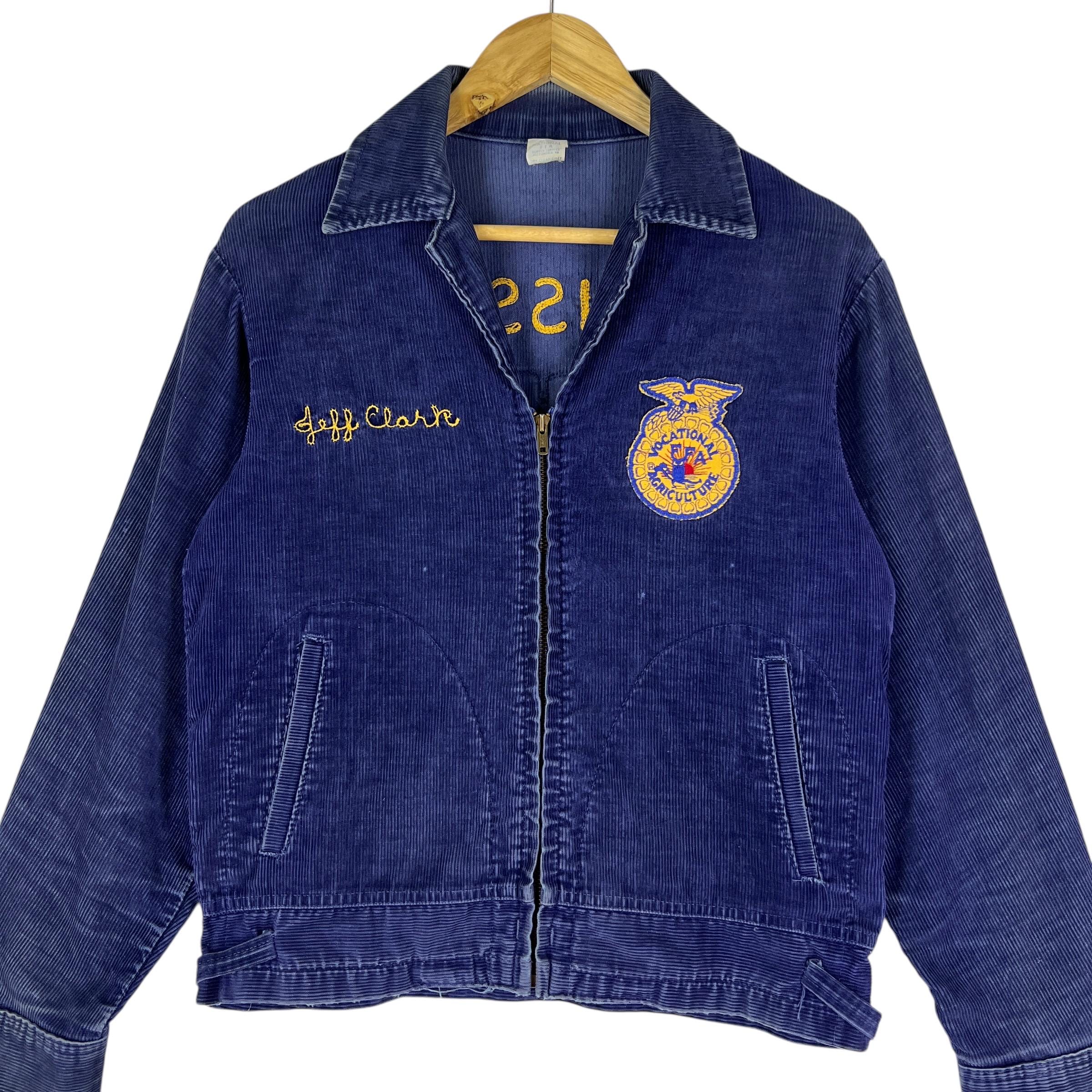 FFAジャケット50〜60年代　セール！ 60s Vintage FFA Vacational Agriculture Corduroy Jacket - Size 38