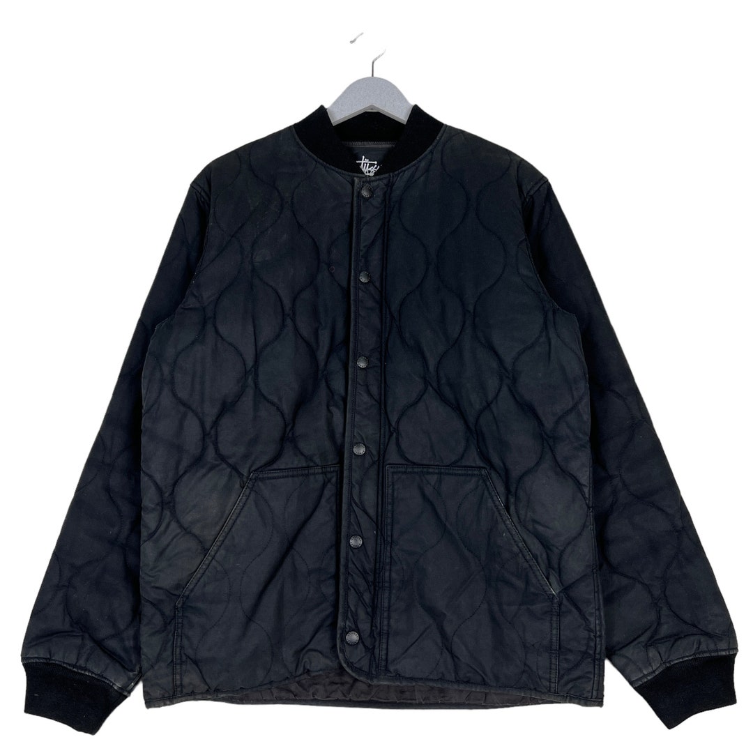 Stussy ブラック ジャケット Mサイズ Stussy SS-Link Varsity Jacket - POIZON