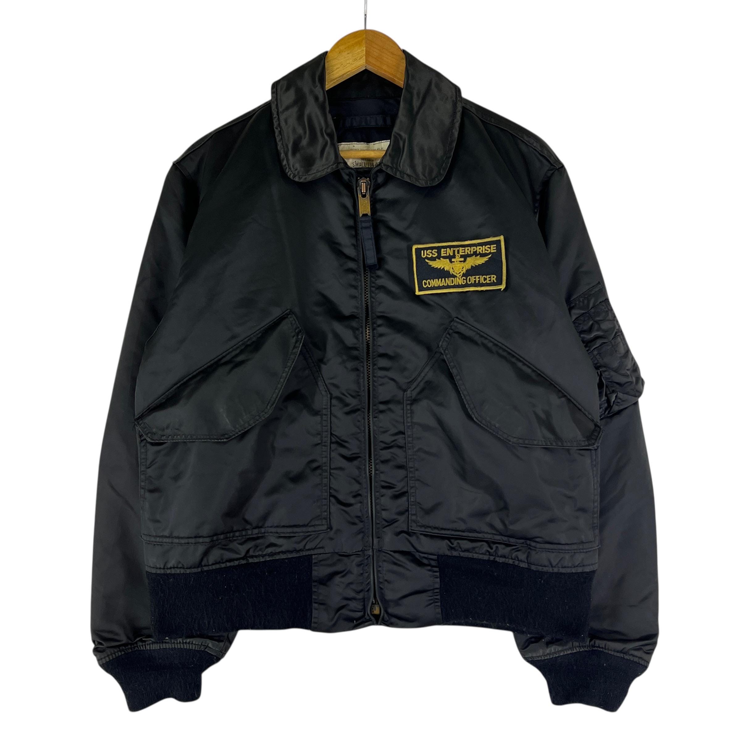 80s Vintage USAF Type CWU - 45 P Isratex Inc Satin Bomber Jacket