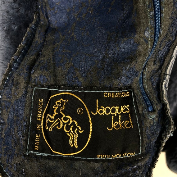 French Vintage [Jacques Jekel] Mouton Leather Coat Vintage
