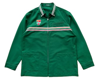 Pick!! Vintage 7eleven långärmad arbetsskjorta - Storlek L