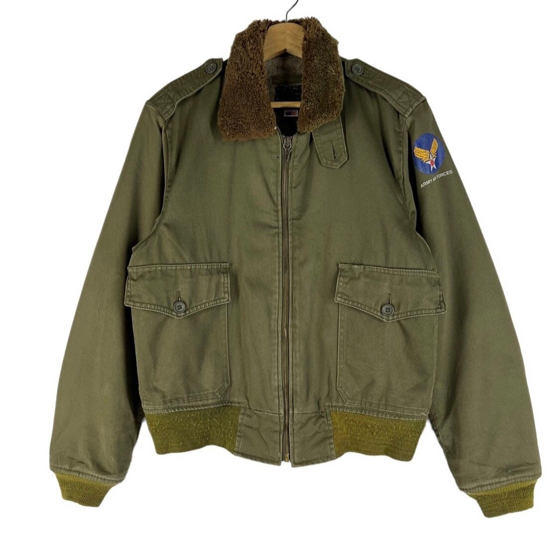 Vintage Us Air Force Type B-10 I. Spiewak&sons Bomber Jacket Made in ...