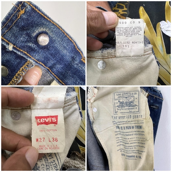 パンツ vintage LEVIS 501 BIG E 555 denim bv LEVI'S(リーバイス) デニムパンツ 97年製 501XX 555刻印