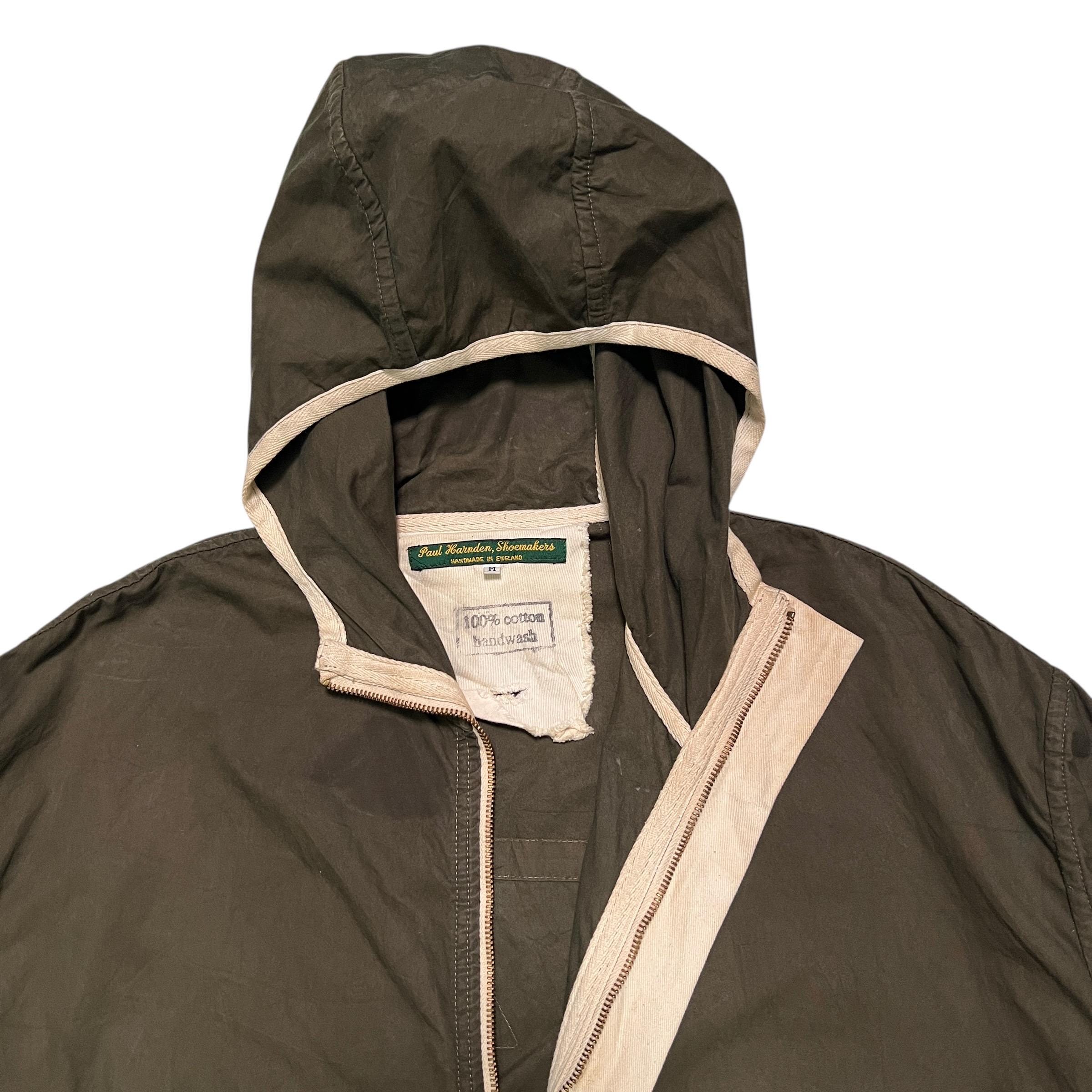ジャケット・アウター paul harnden / cagoule Paul Harnden Shoemakers Green Military Ventile Cagoule Jacket