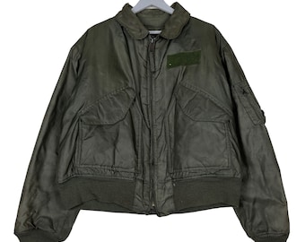 Vintage Alpha-bomberjack - vintage militair CWU-45/P-vliegjack -