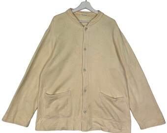 Y's For Living Yohji Yamamoto Strickjacke Anstecker - Grösse L