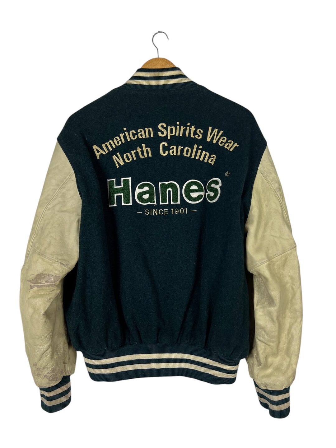ジャケット・アウター ameri vintage UND LAYERED STADIUM JUMPER Ameri Vintage UND LAYER STADIUM JUMPER JACKET Used