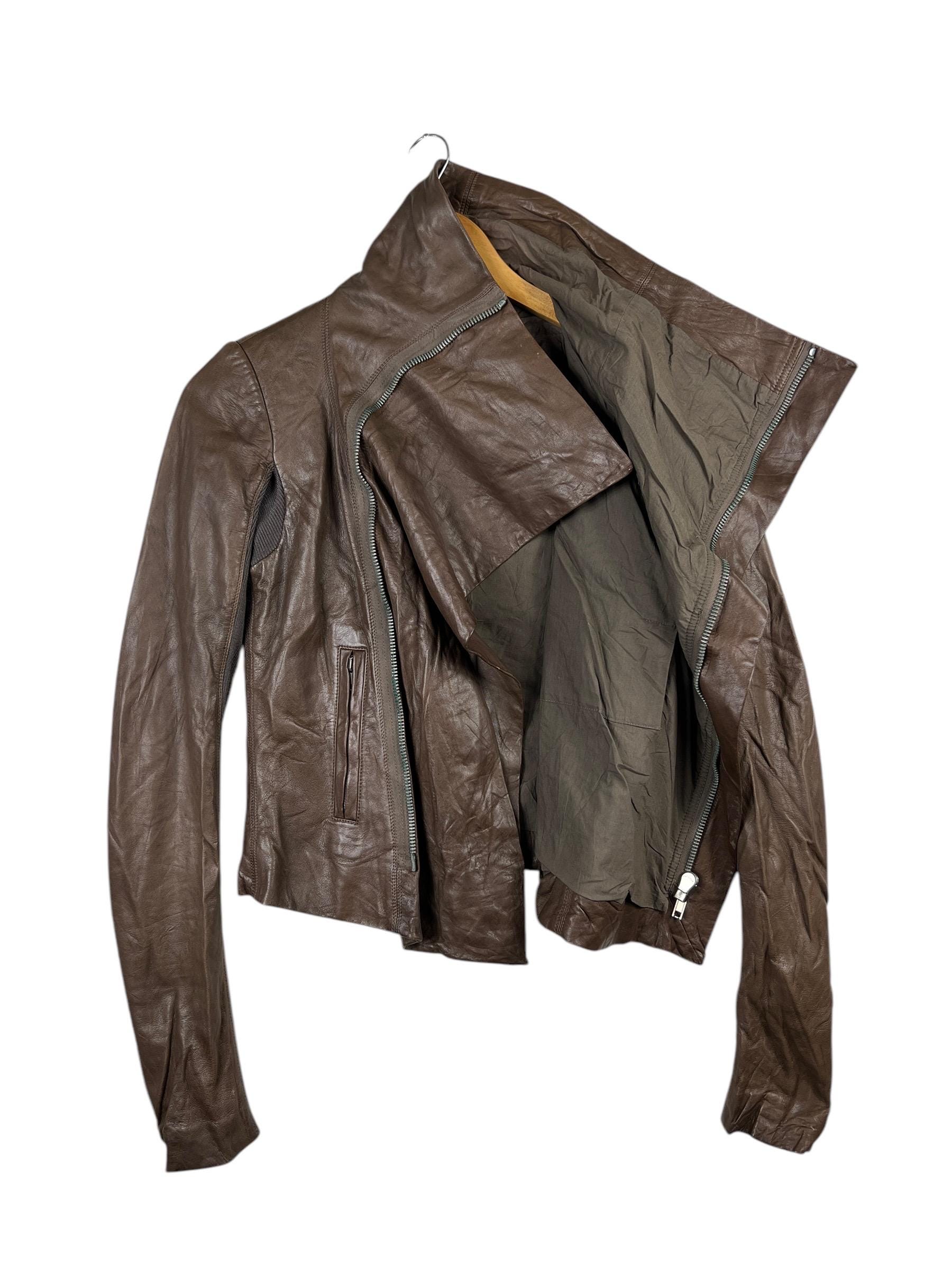 Vintage Rick Owens Boho Rider Motorcycle Leather Jacket - Etsy Canada