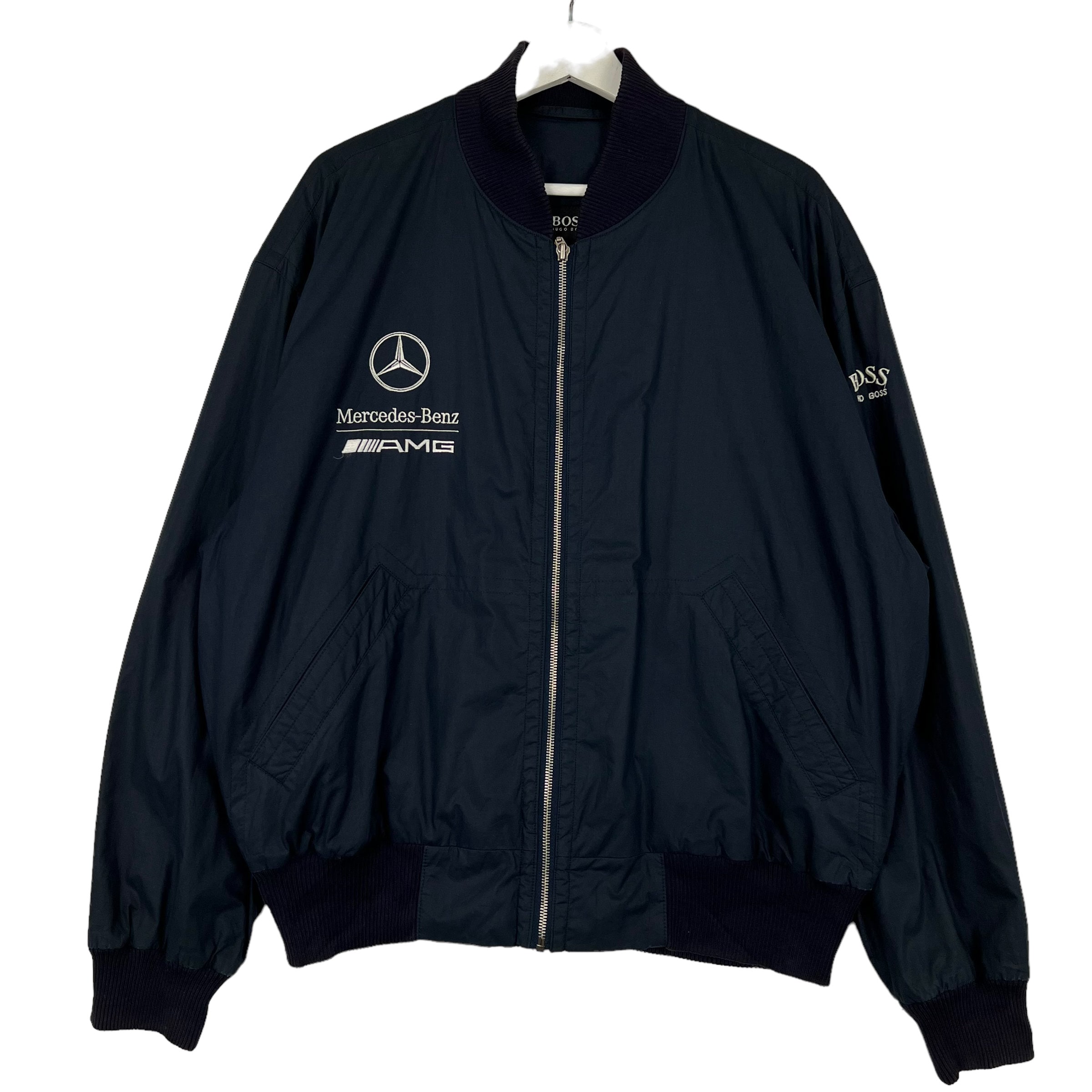 Rare Vintage Mercedes-benz AMG Racing Bomber Jacket Made in