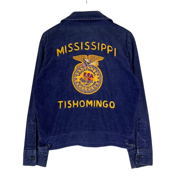 60s Vintage FFA Vacational Agriculture Corduroy Jacket - Size 38