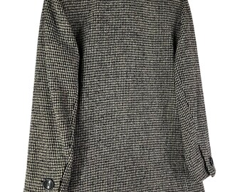 Vintage Yves Saint Laurent Tweed Jacket - 80s Double Breasted