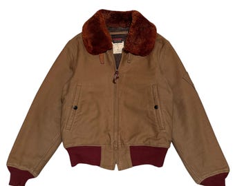 Vintage Colvinex Type B-15 Jacket Us AirForce Talon Zipper Size S / 36