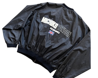 Rare Vintage Michiko Koshino London Nylon Light Bomber Jacket
