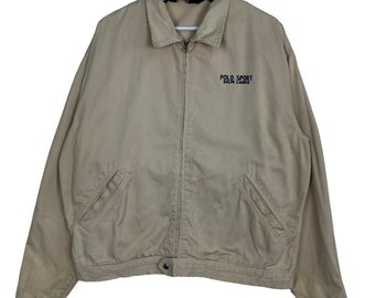 Vintage 1980s Polo Ralph Lauren Harrington Jacket / Vintage Polo