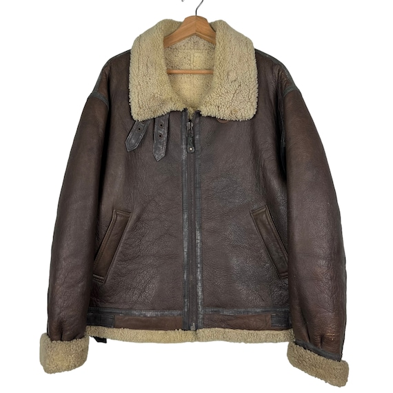 Buy Pick Rare Vintage B-3 Tipicosi Shearling Us Air Force Leather 