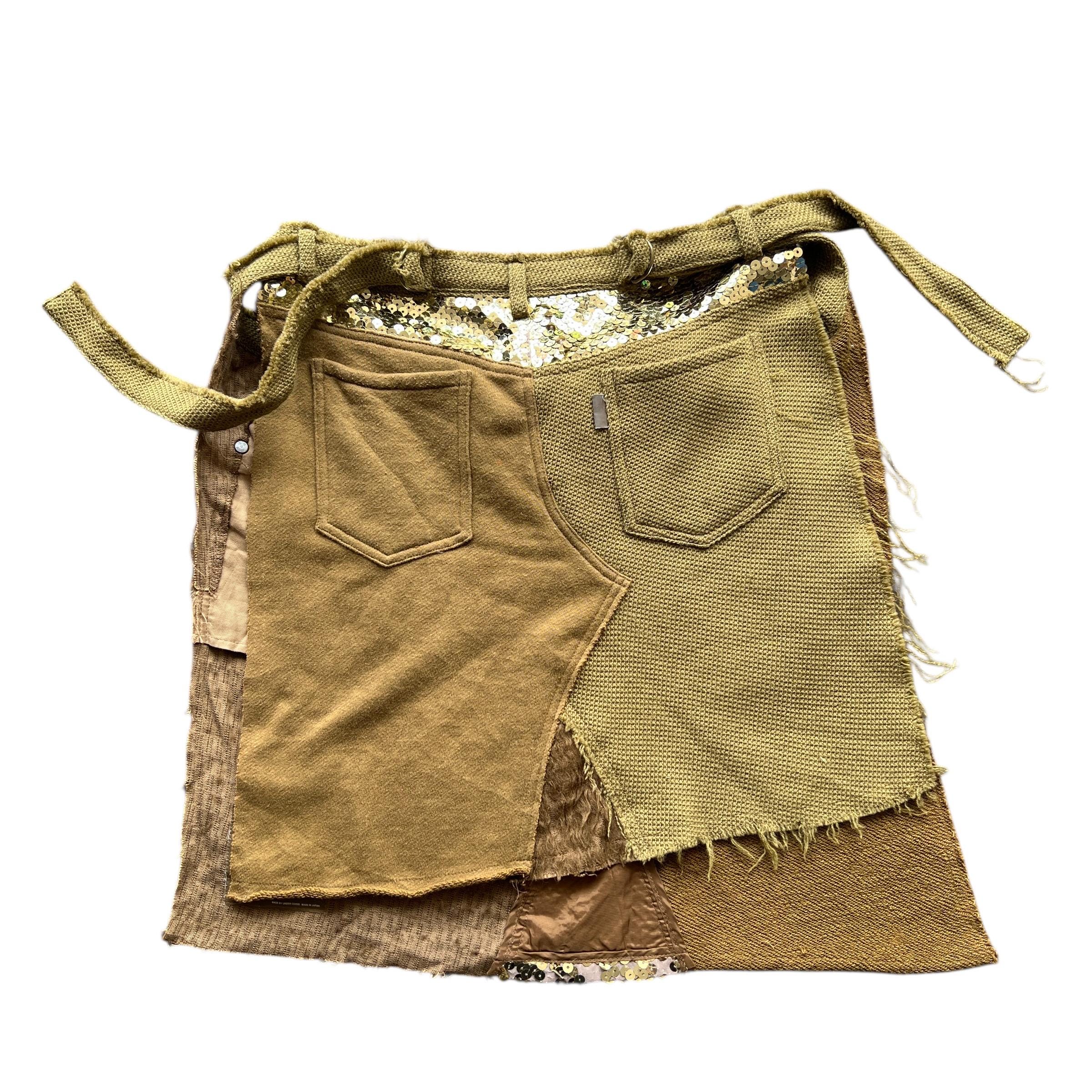 UNDERCOVER MELTING POT期 skirt archive Undercover Jun Takahashi Deconstructed Skirt - Melting Pot