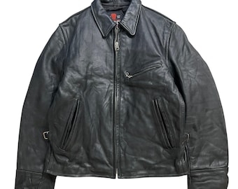 Vintage RBC Legend Steerhide Leather Cafe Racer Jacket (size S/36