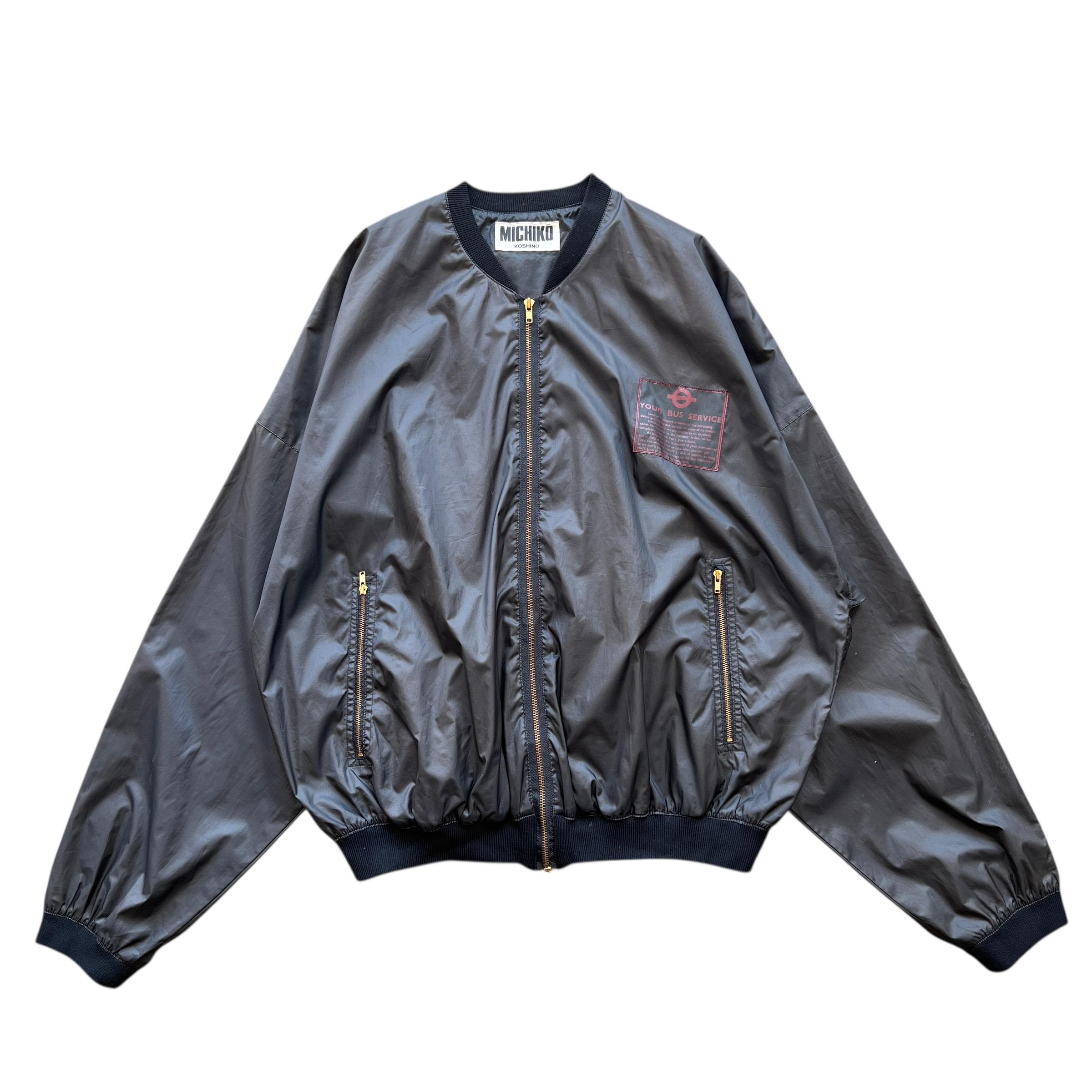 Rare Vintage Michiko Koshino London Nylon Light Bomber Jacket