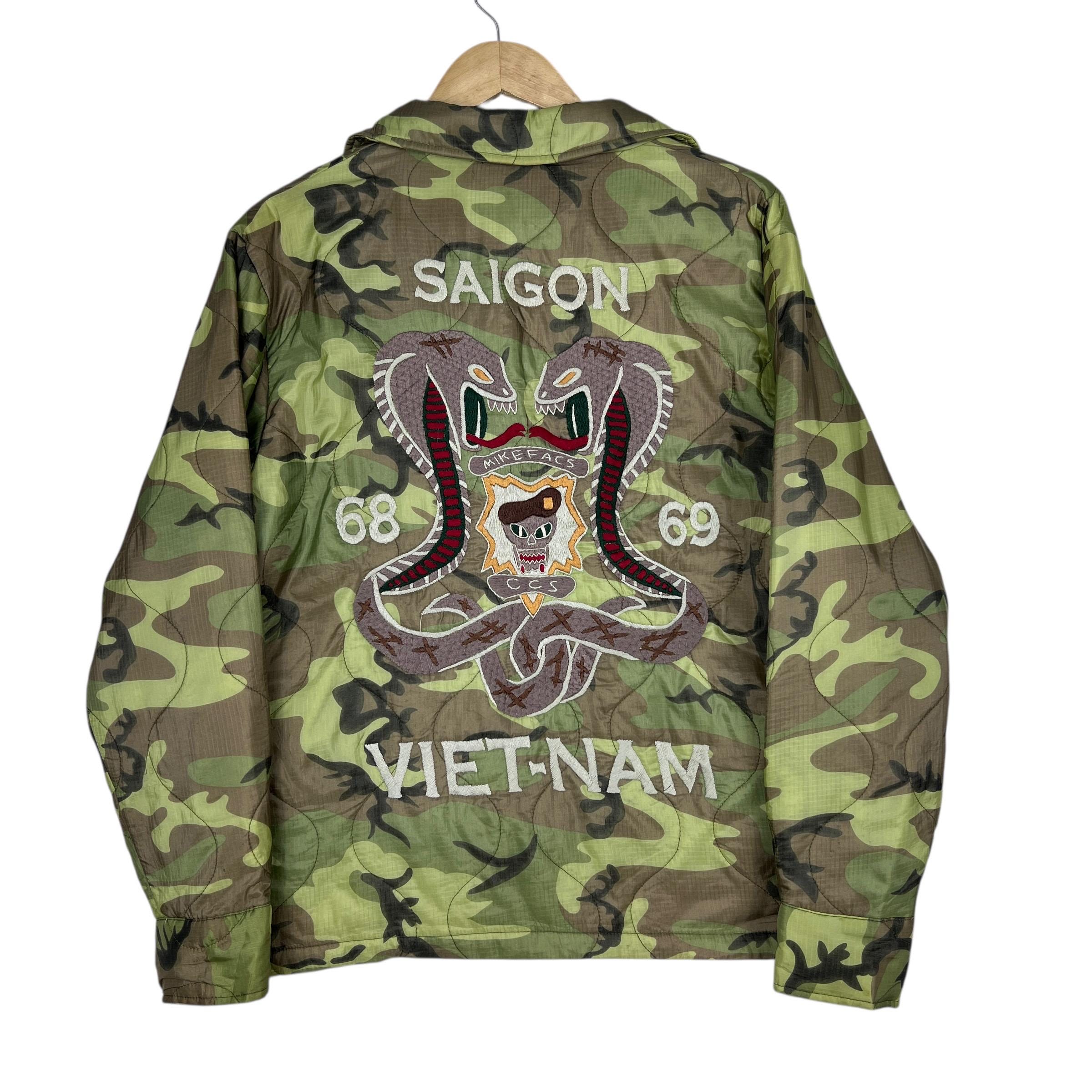 Vietnam War Souvenir Jacket Vintage - Etsy