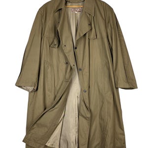 80er 90er Jahre Runway Fashion Show Thierry Mugler Paris Trenchcoat Größe 46