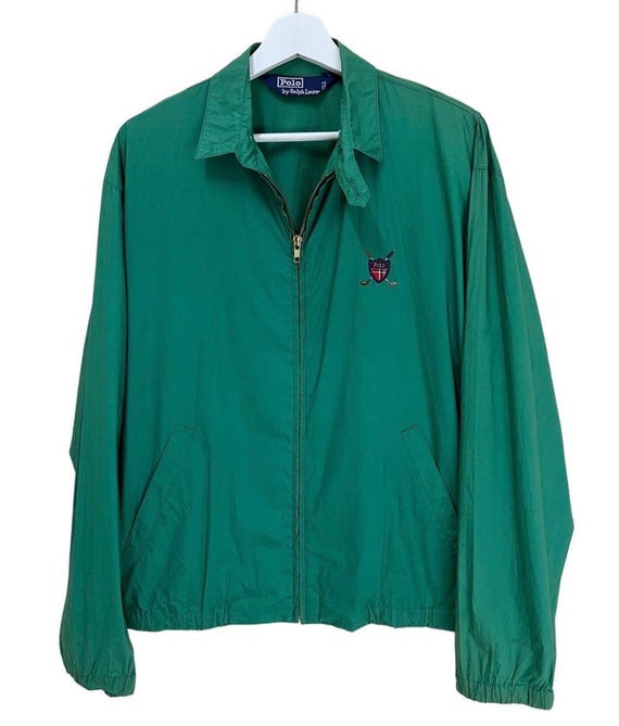 Vintage 90s Polo Raplh Lauren Cross Golf Harrington Jacket