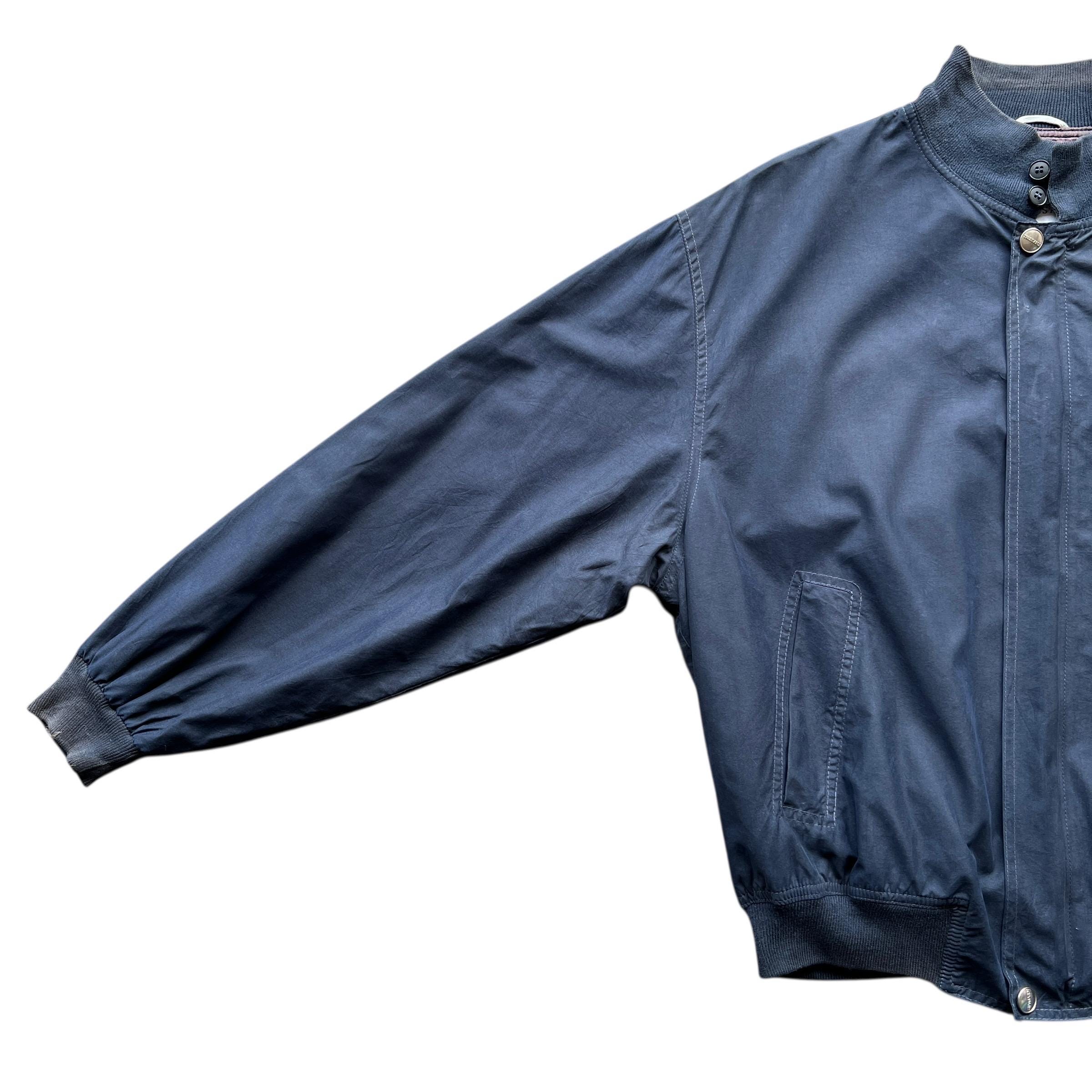 Vintage Trussardi Rowing Gold Medal 2 G Bomber Jacket Made in 