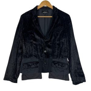 Tricot Comme Des Garcons Cupra Cotton Double layer Blazer Jacket Made In Japan Size M Women