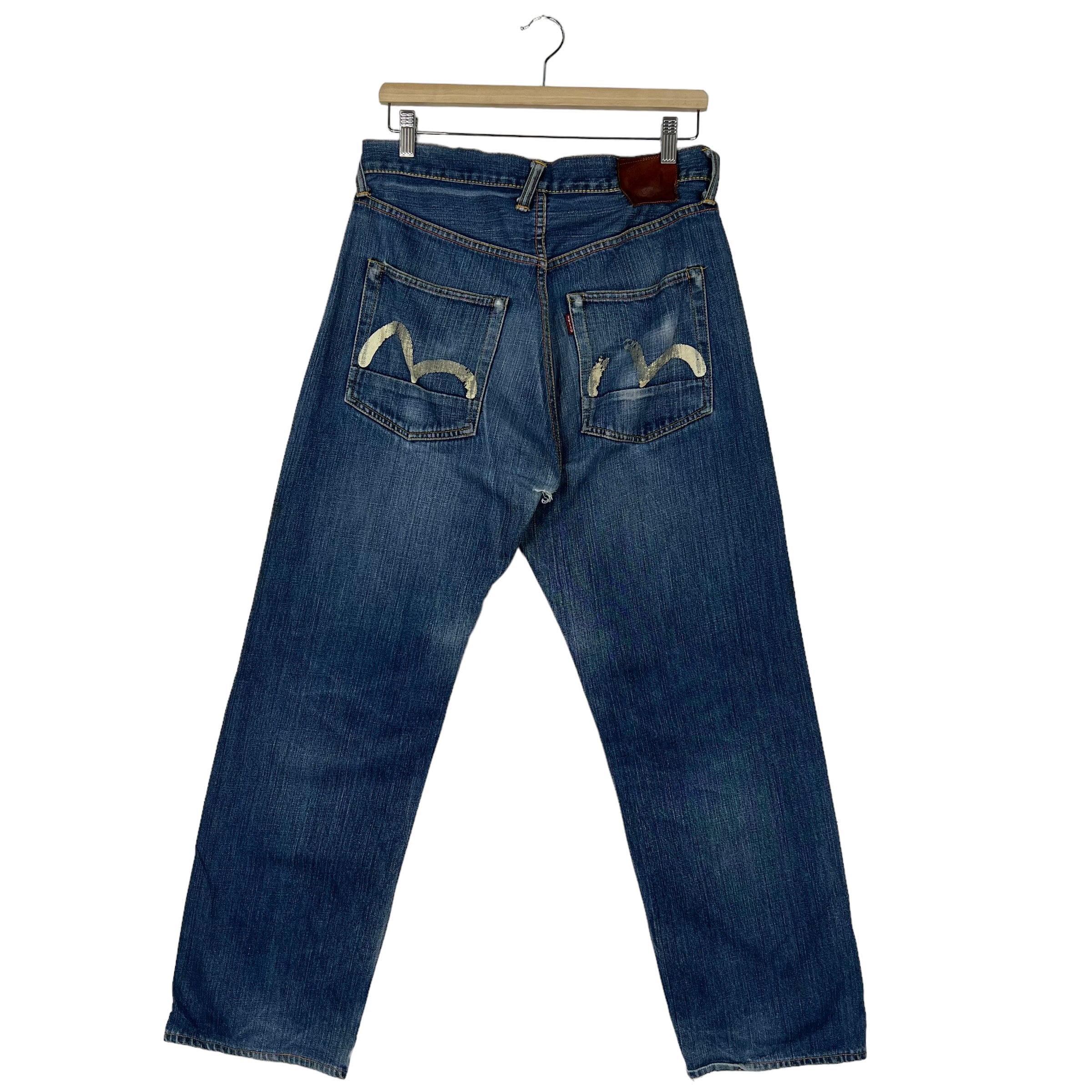 Vintage Evisu Classic Denim Jeans - Size 32 - Etsy Israel