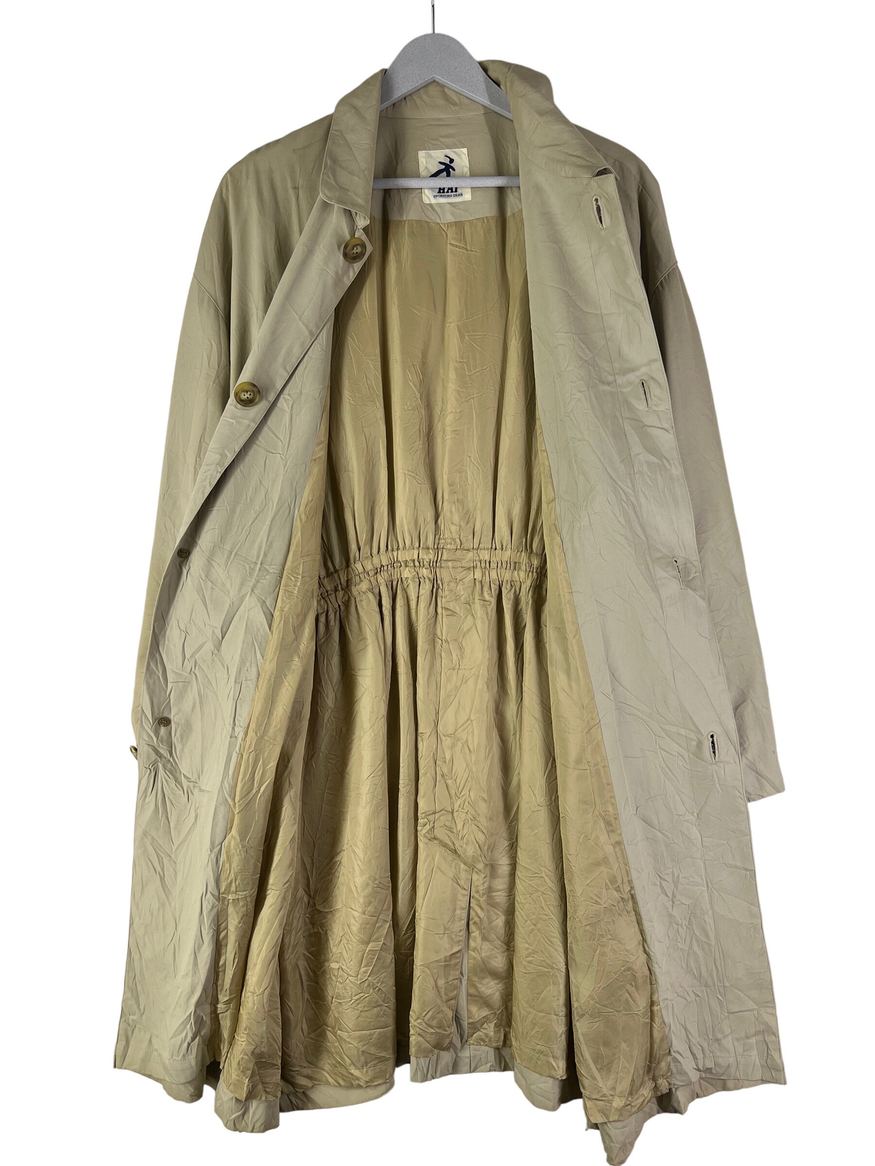 Vintage 90s Issey Miyake Long Coat: Avant Garde Sporting Gear - Etsy