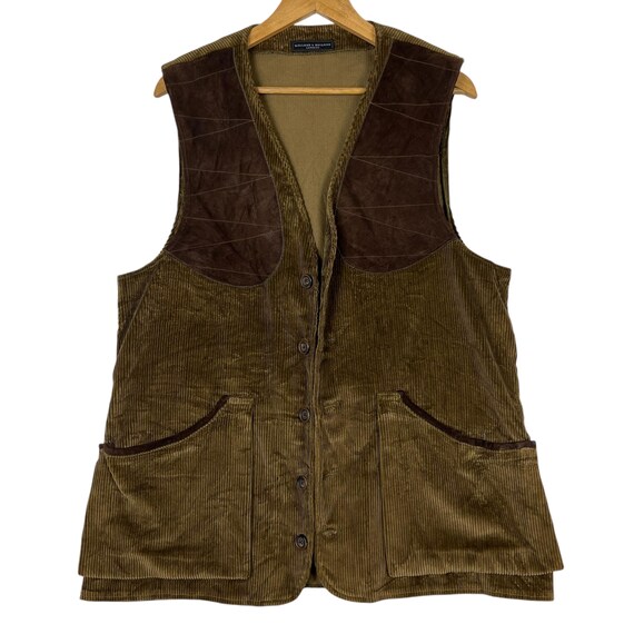 Vintage Holland & Holland London Corduroy Hunting Vest Made