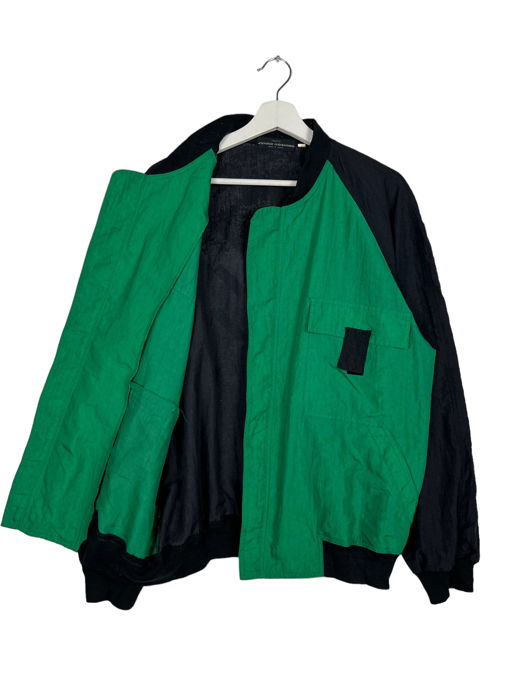 Vintage 80s Junko Koshino Tokyo Fashion Show Bomber Jacket Made in